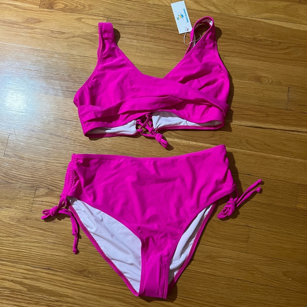 NWT pink bikini!